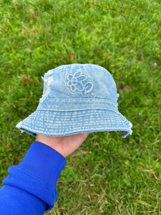 Signature bucket hat “Blue Jean"